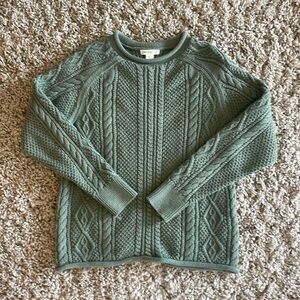 Crewcuts, boys, green.cotton sweater. Worn only one time!